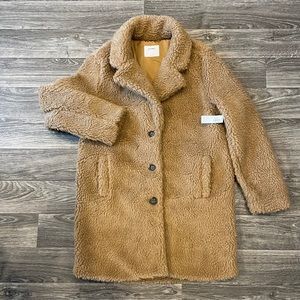 NWT Old Navy Teddy Bear Sherpa Coat